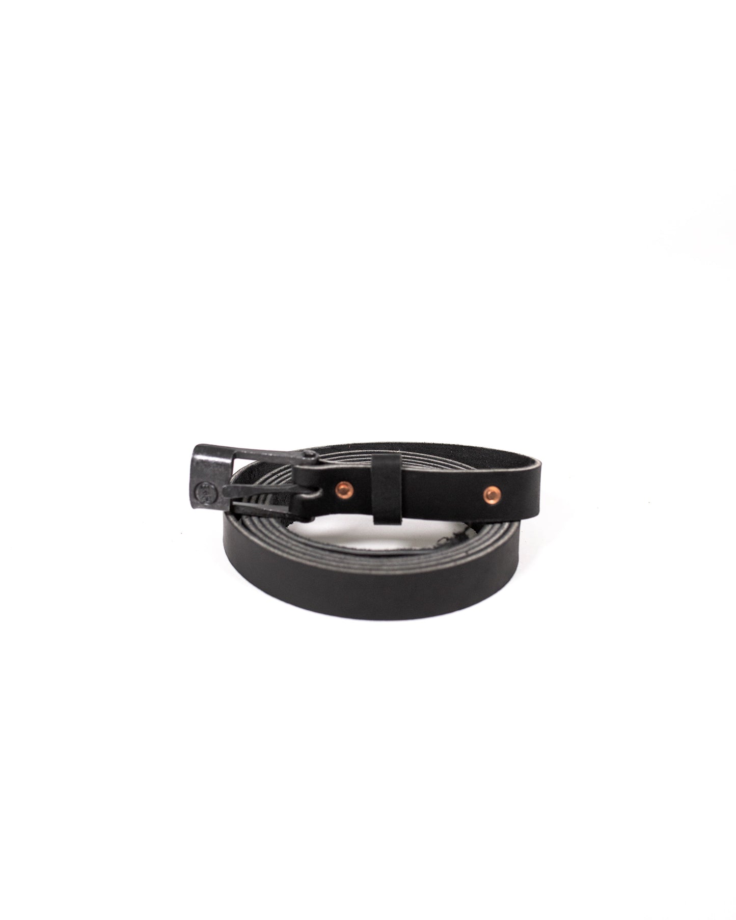 Cloverdale Black Steel Belt - 1 inch width